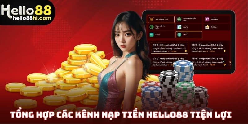 Tổng hợp các kênh nạp tiền Hello88 tiện lợi